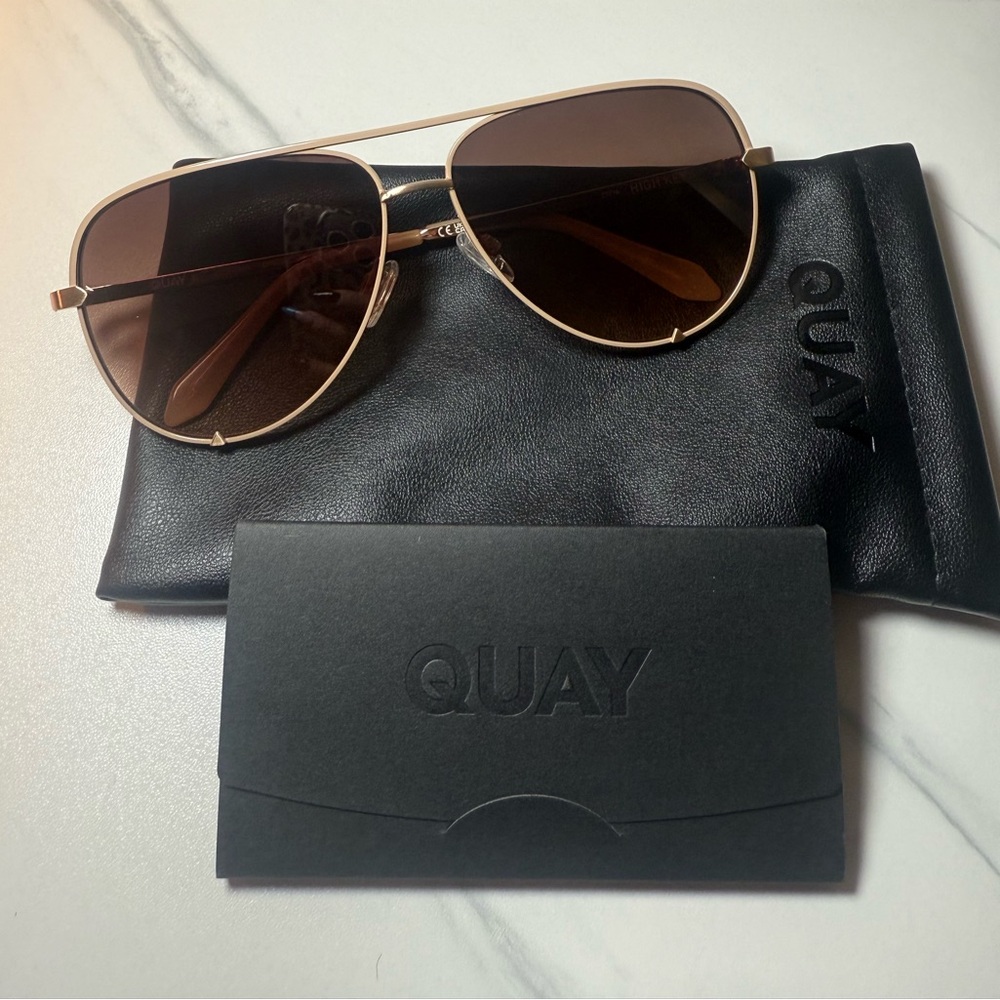 Women’s QUAY “HIGH KEY EXTRA LARGE” Aviators